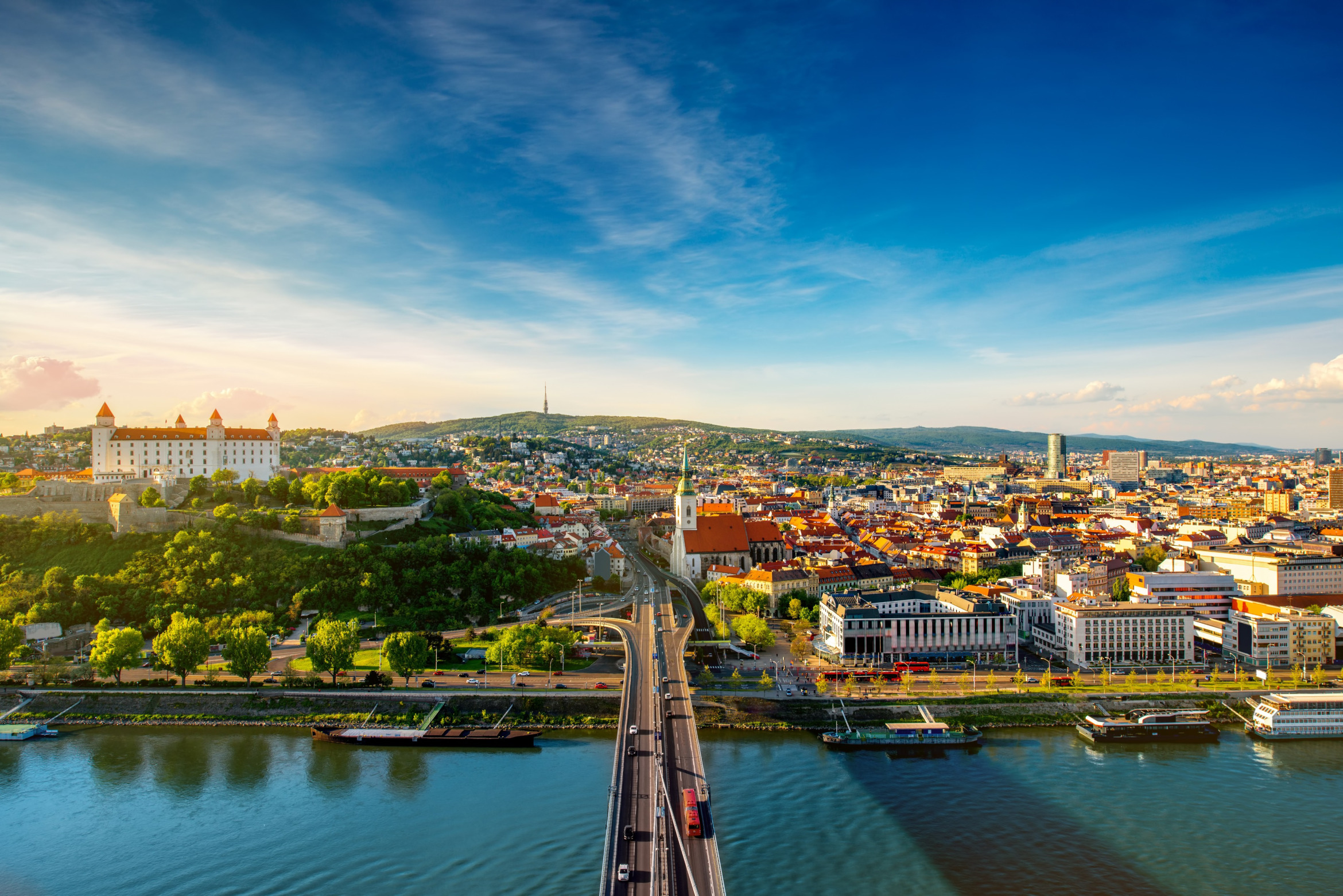 Bratislava Stadtansicht; Detektei Slowakei, Detektiv Slowakei, Privatdetektiv Slowakei, Privatermittler Slowakei