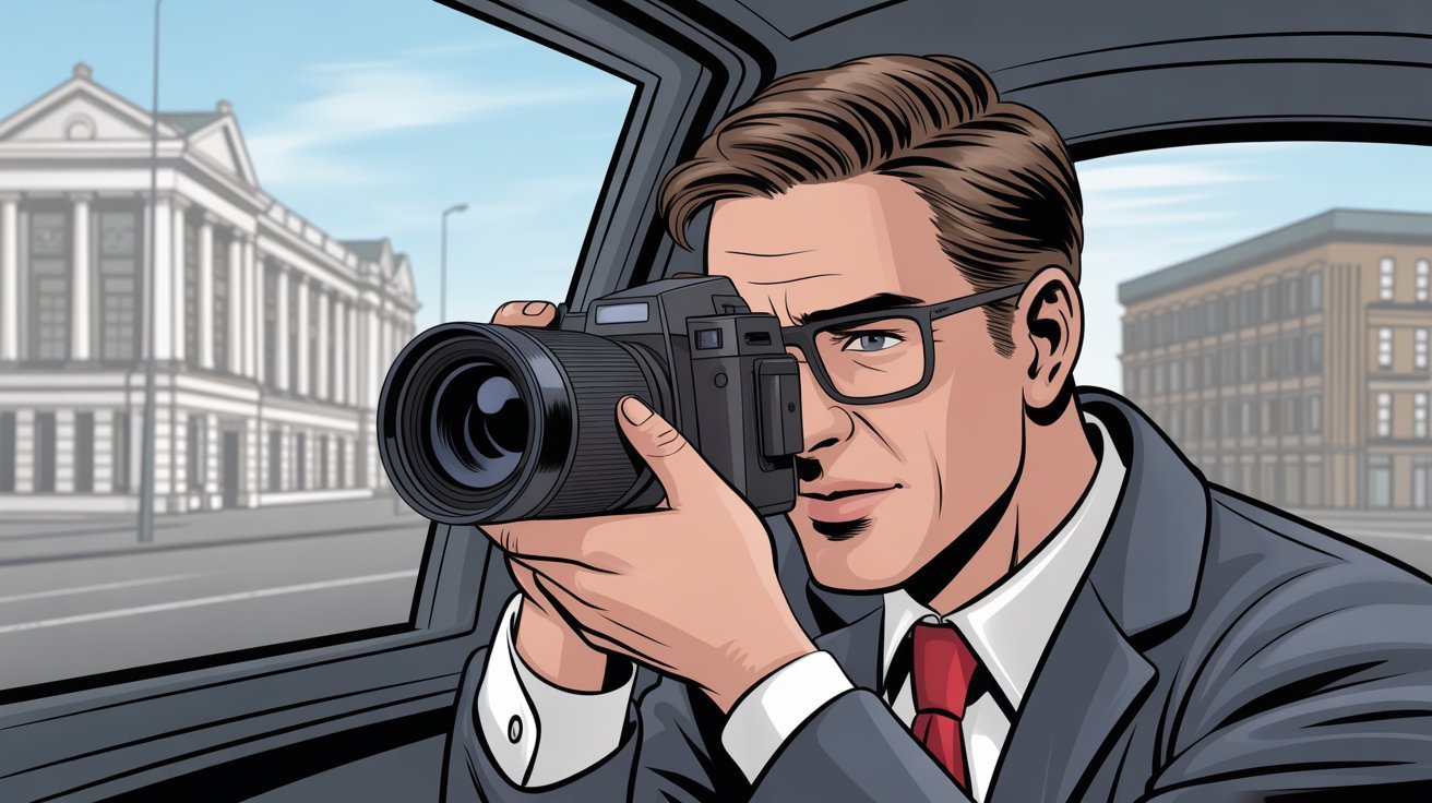 Comic-Detektiv in Belfast; Detektivagentur Nordirland, Privatdetektei Nordirland, Wirtschaftsdetektei Nordirland, Wirtschaftsdetektiv Nordirland